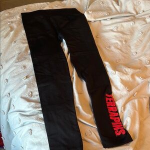 Terrapins Black Leggings